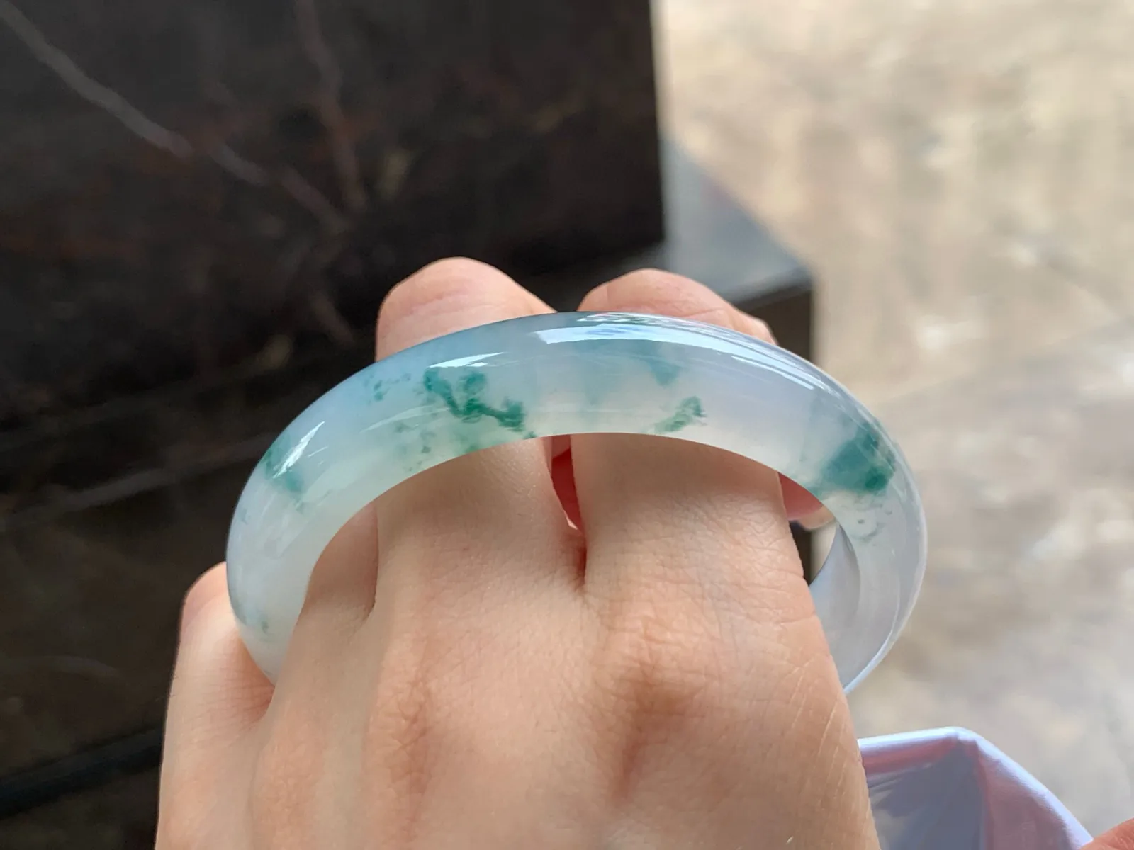 飘花手镯
种好58/12/8.6mm