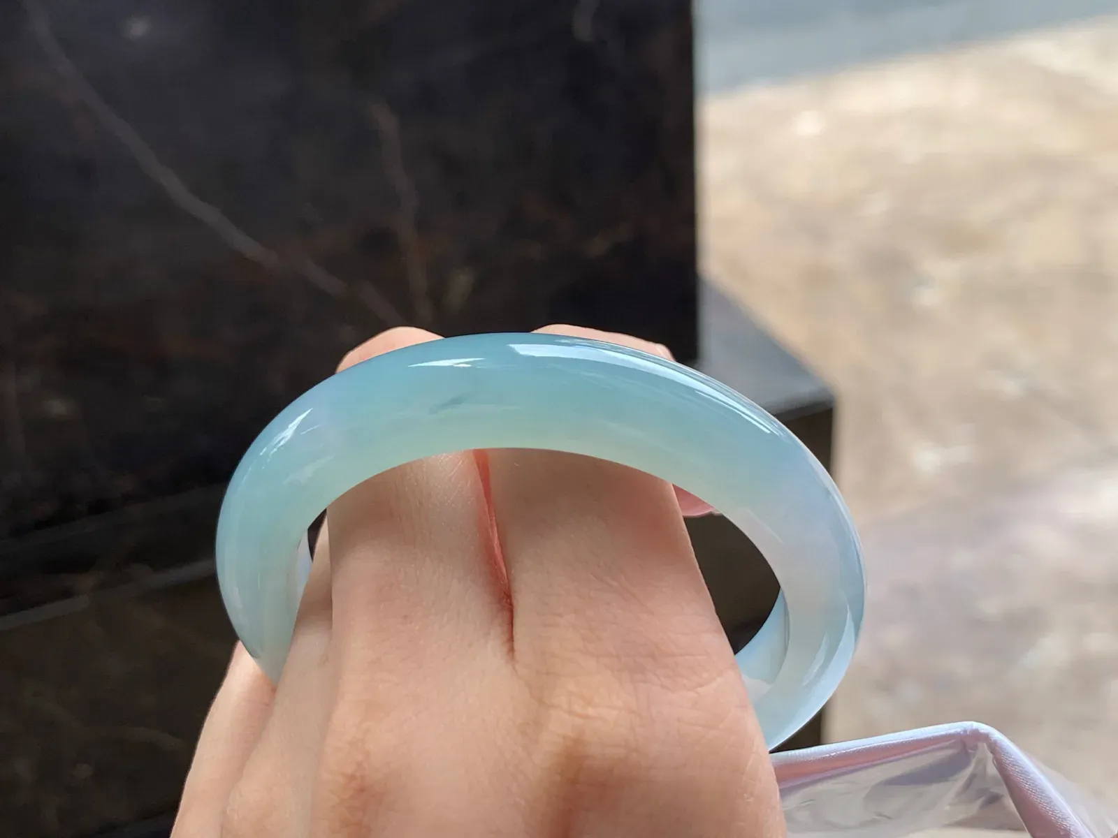 冰晴手镯
水润55.4/12/9.1mm