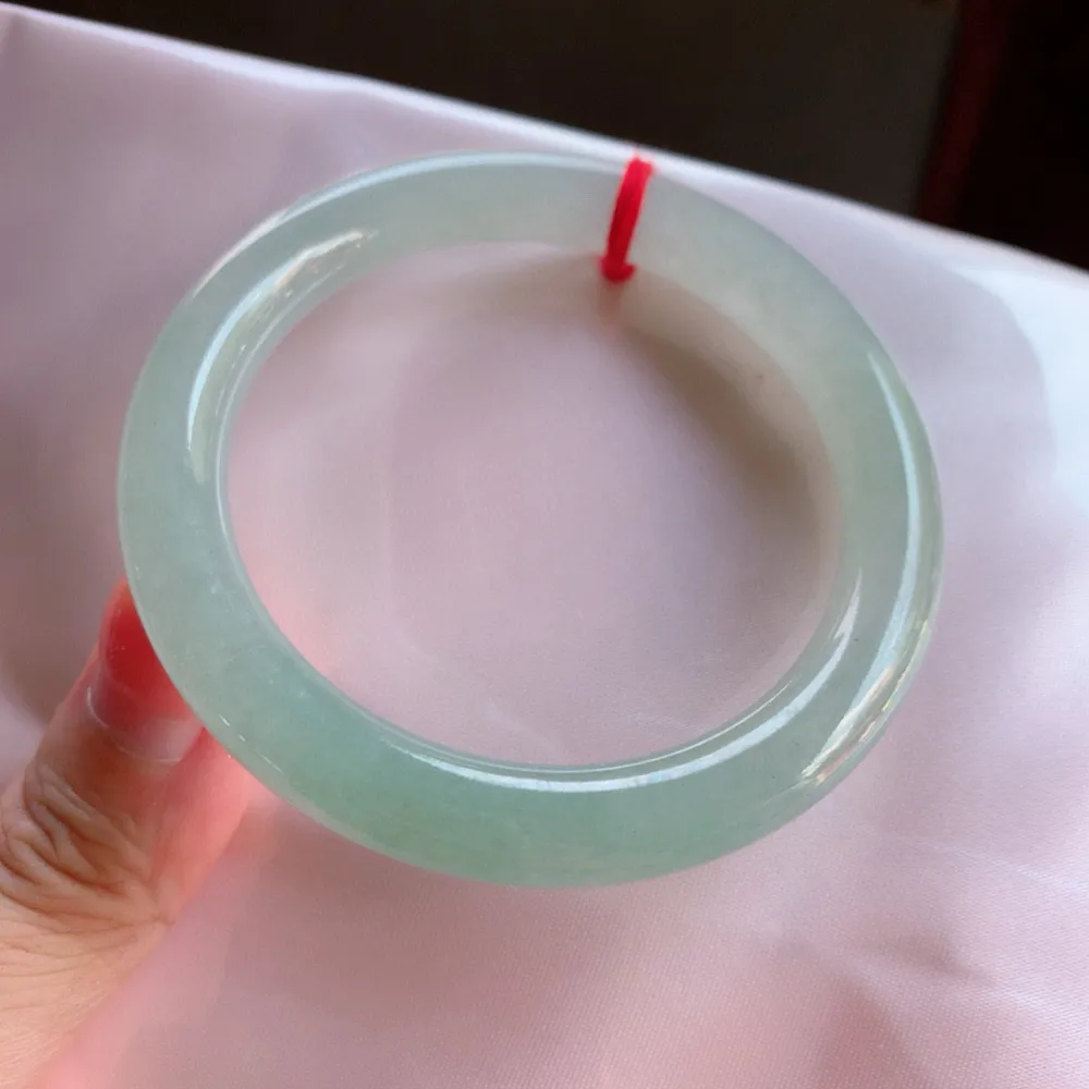 圆条冰绿 一丝棉根 尺寸:54.2/9.1 冰润🥰🥰
