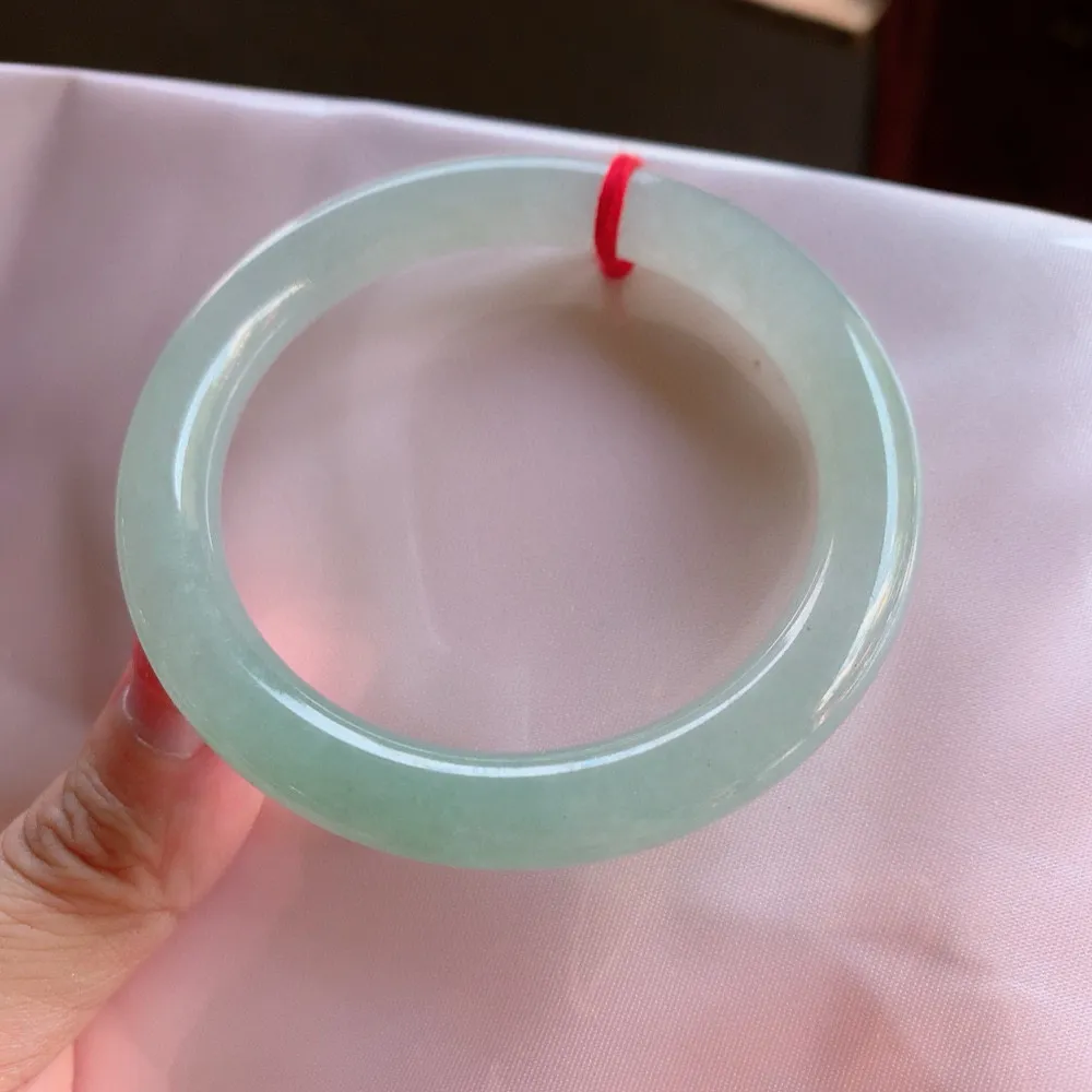 圆条冰绿 一丝棉根 尺寸:54.2/9.1 冰润🥰🥰