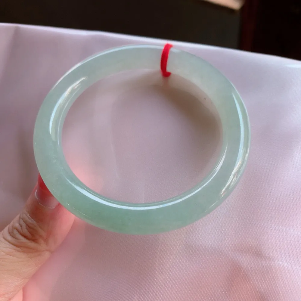圆条冰绿 一丝棉根 尺寸:54.2/9.1 冰润🥰🥰