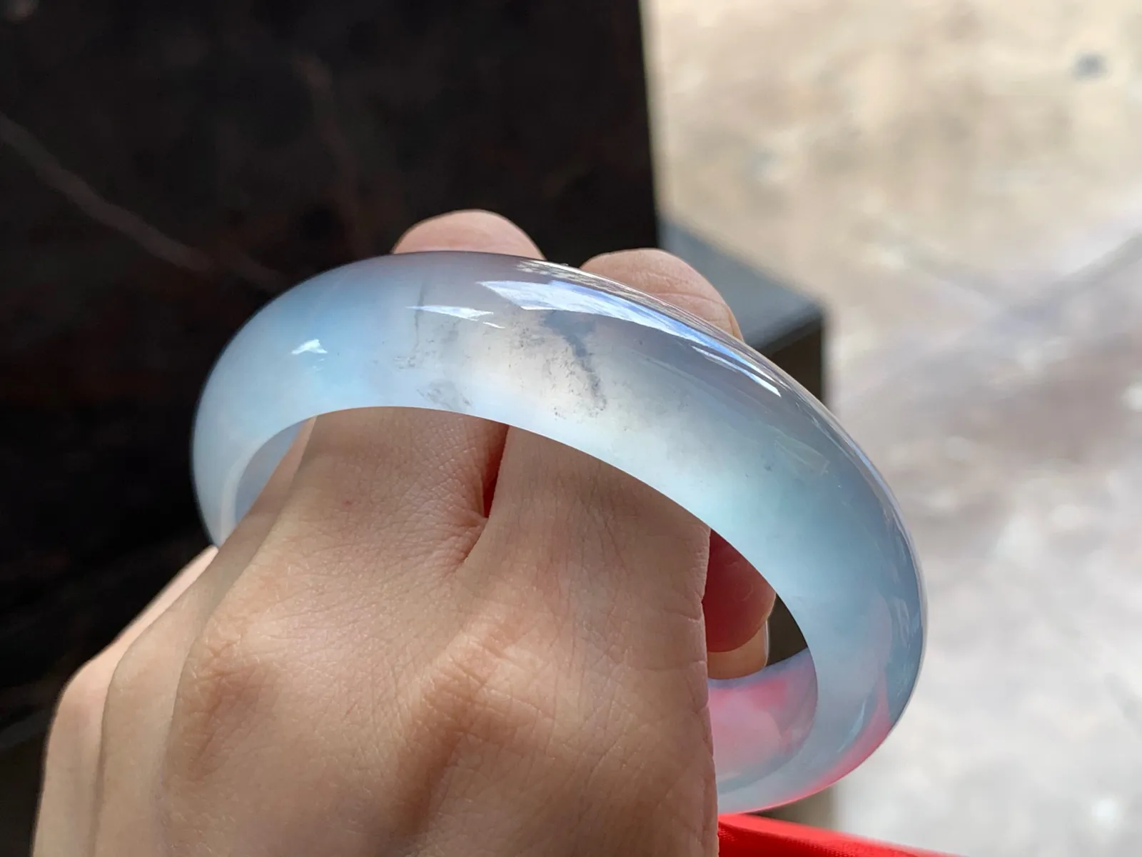 高冰手镯
种老起光 57.5/15.8/8.4mm