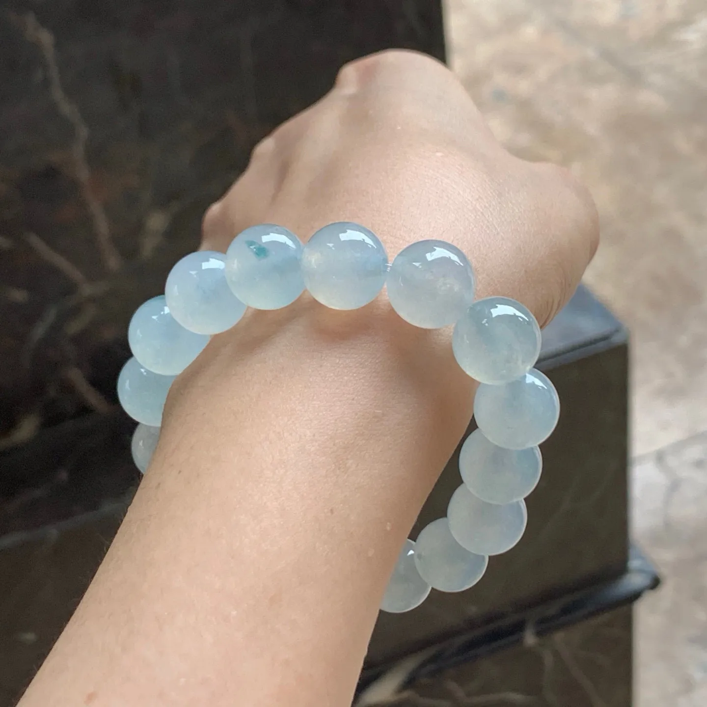 冰种手串
种好水足