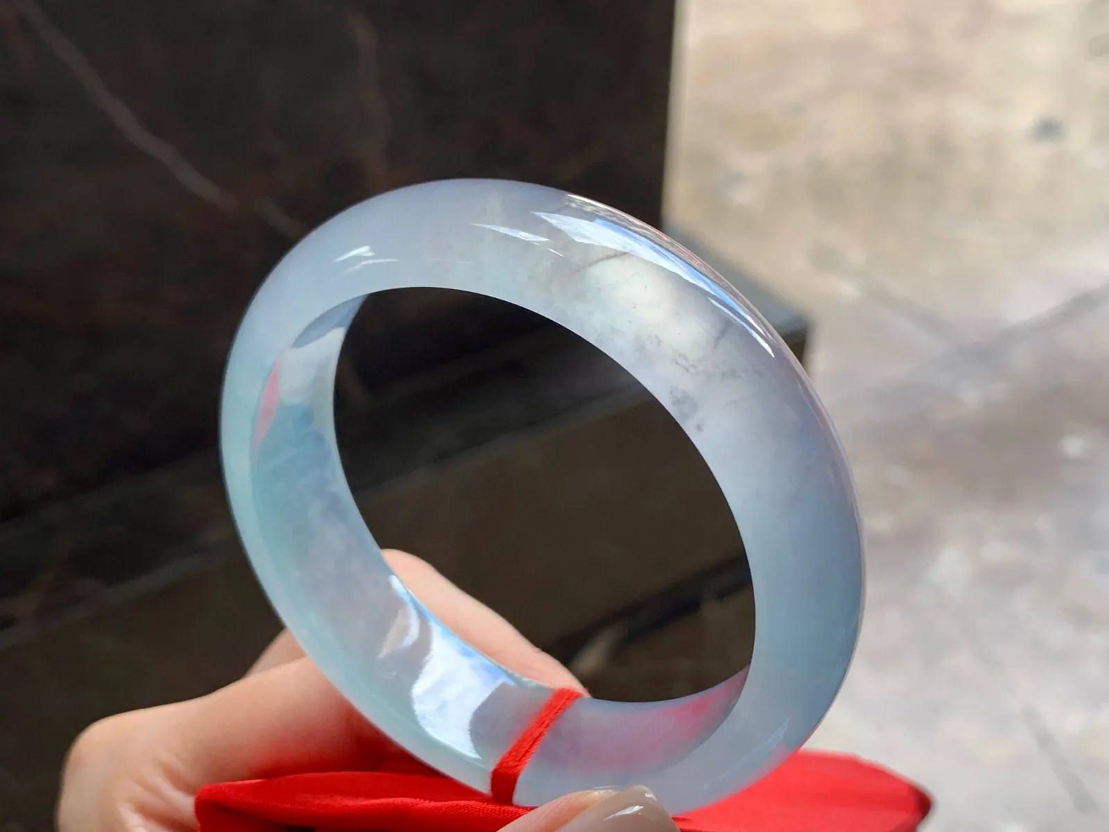 高冰手镯
种老起光 57.5/15.8/8.4mm