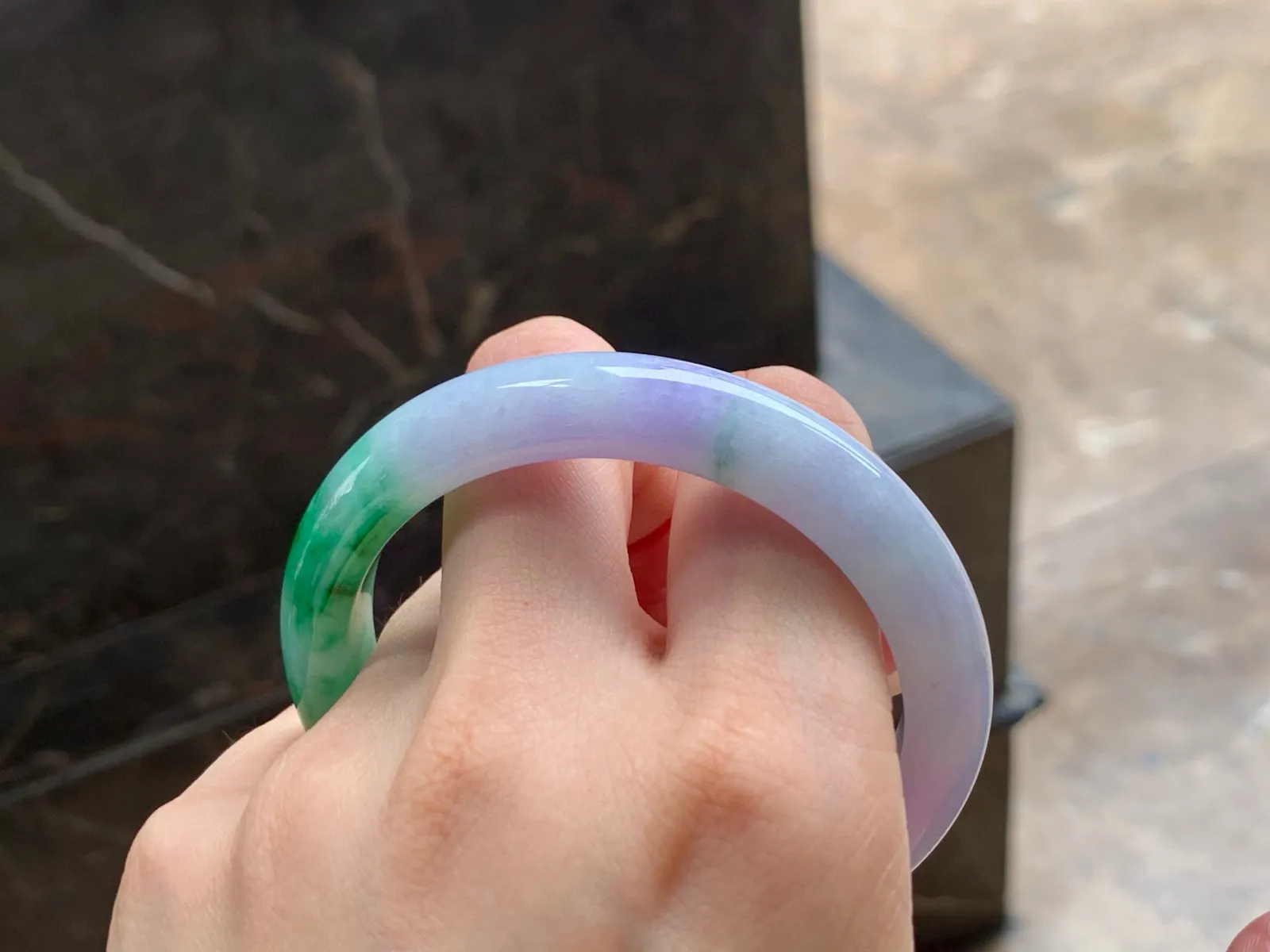 春彩手镯
颜色漂亮 54/10.3/8mm