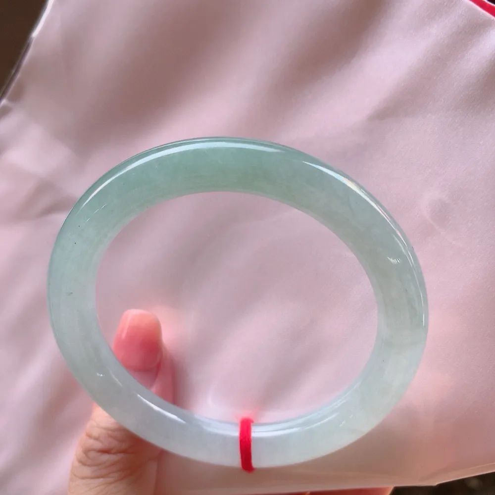 圆条冰绿 一丝棉根 尺寸:54.2/9.1 冰润🥰🥰