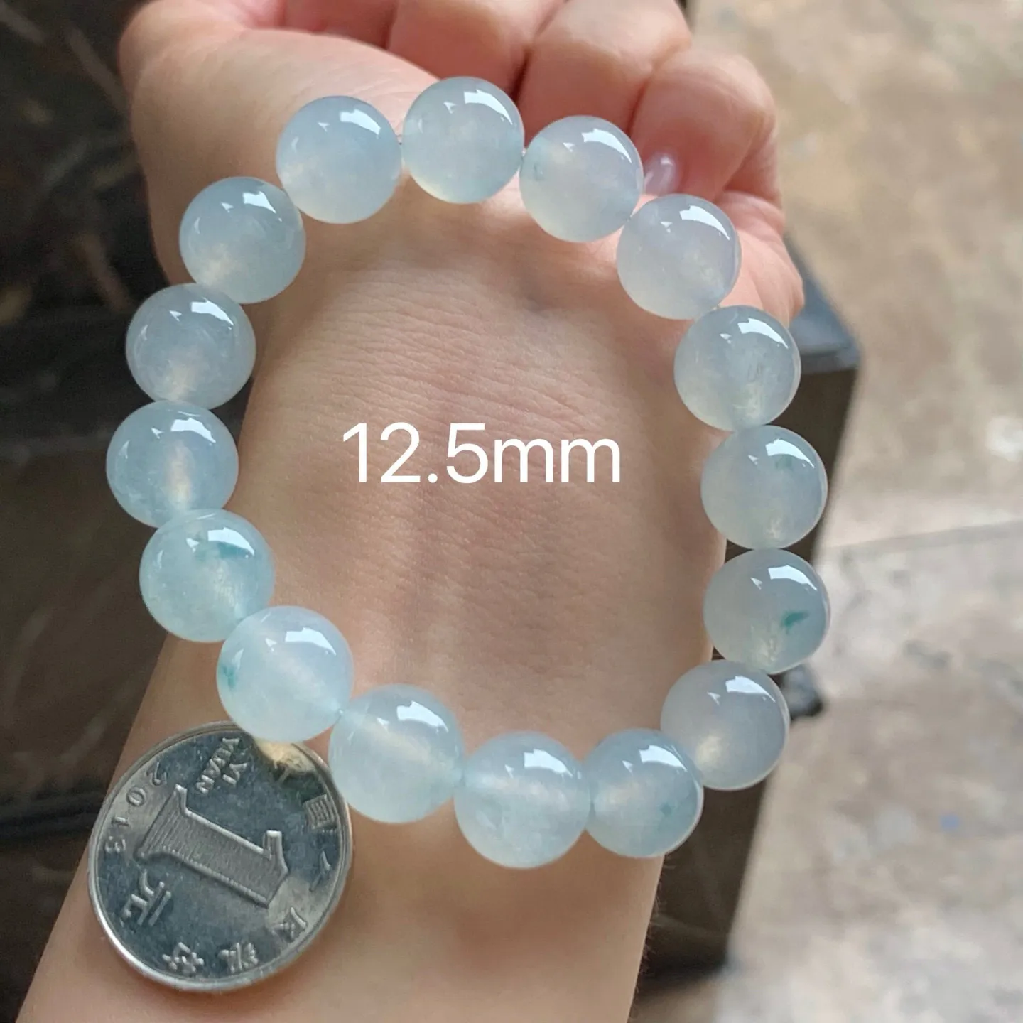 冰种手串
种好水足