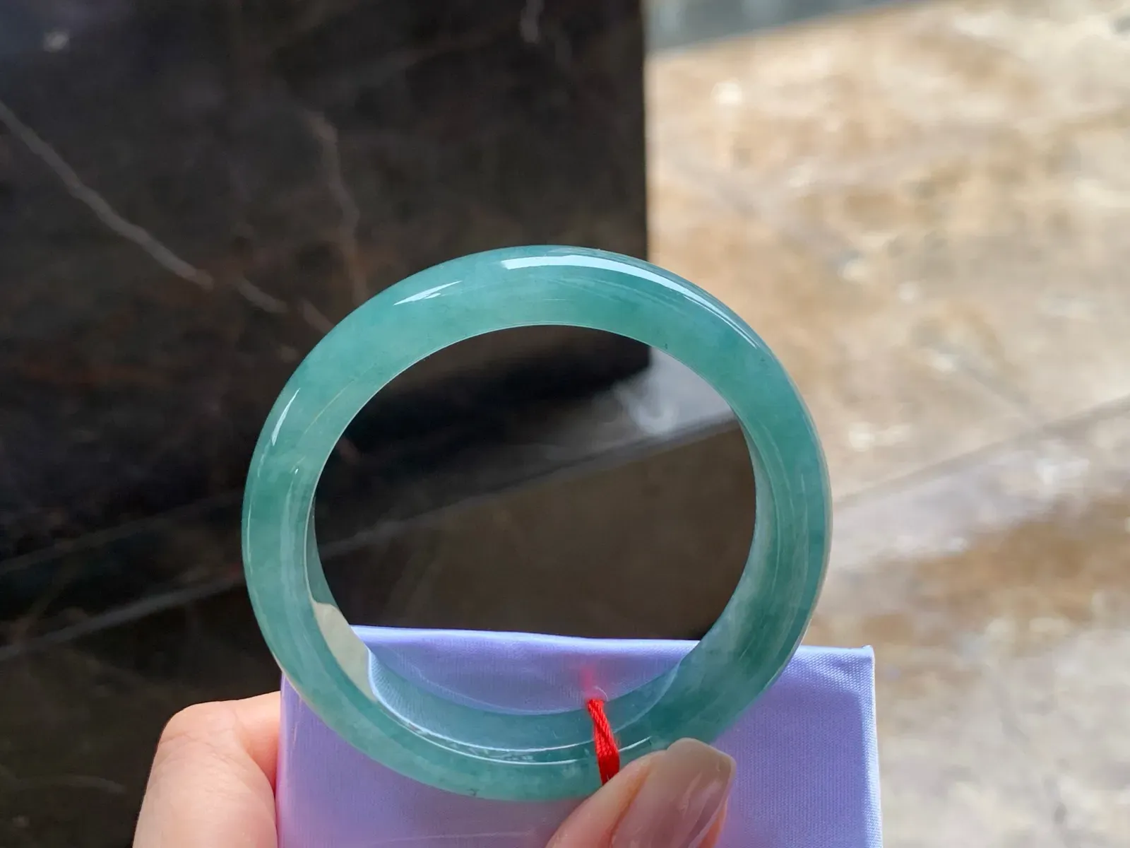 蓝水手镯
52.5/12/7.4mm