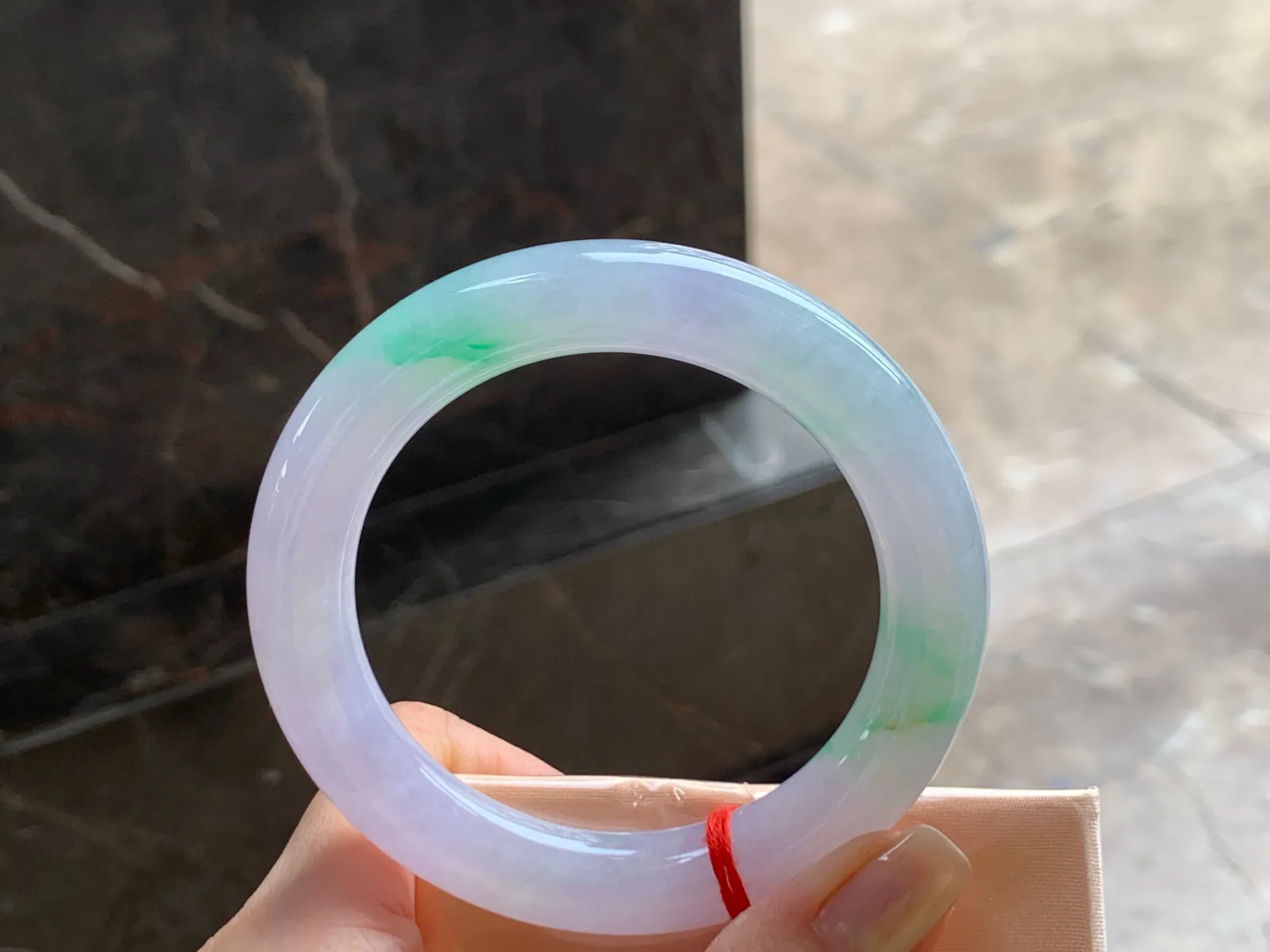 春彩福镯
水润55.8/10.8/11.2mm