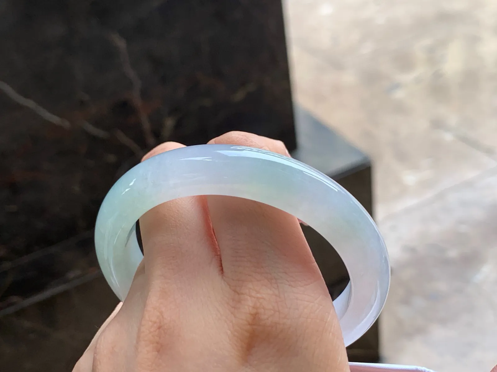 手镯
水润清爽 57/12/9mm