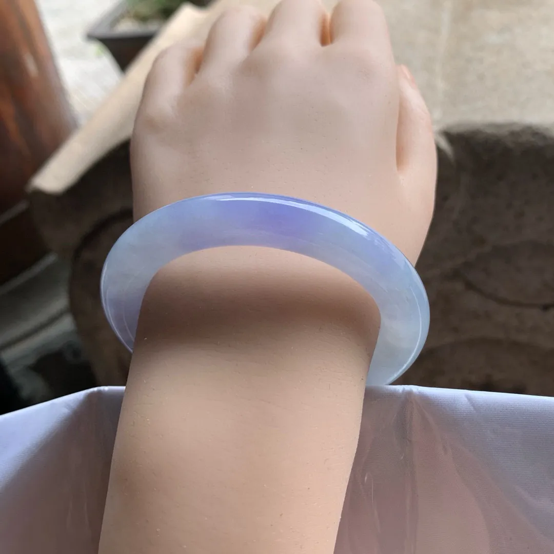 圆条高冰紫罗兰 无瑕 尺寸:53.6/10.3  超美🥰🥰