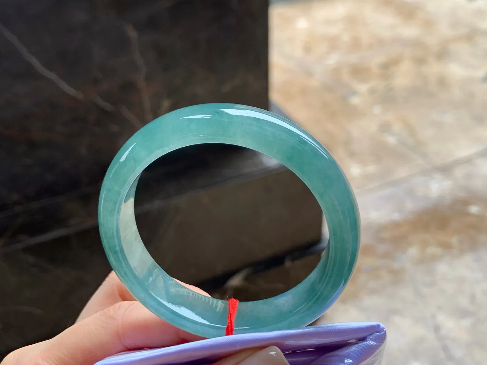 蓝水手镯
52.5/12/7.4mm