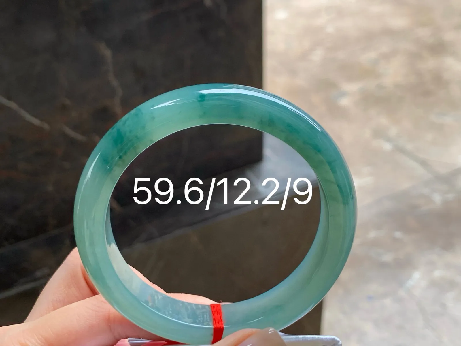 飘花大圈手镯
59.6/12.2/9mm