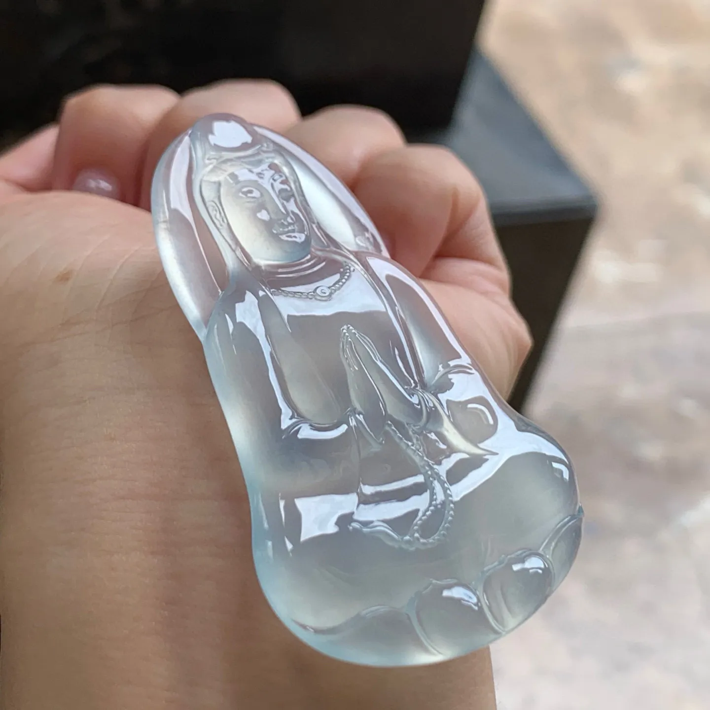 冰种观音
种老水足 大气