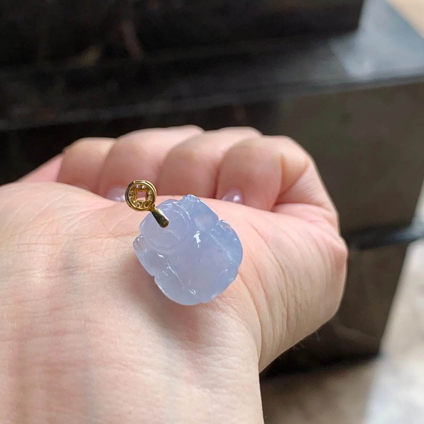 冰粉春貔貅
水润  金扣