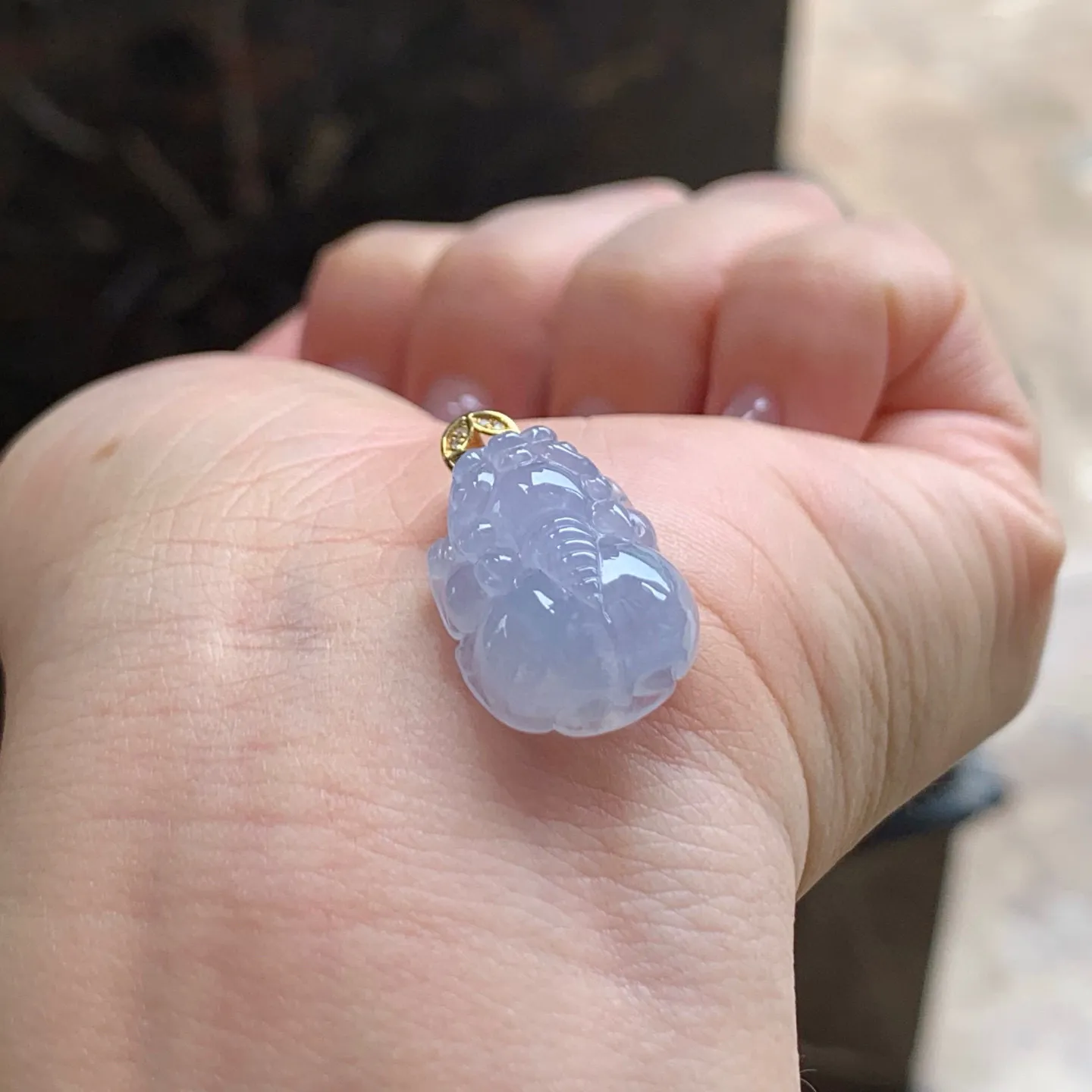 冰粉春貔貅
水润  金扣