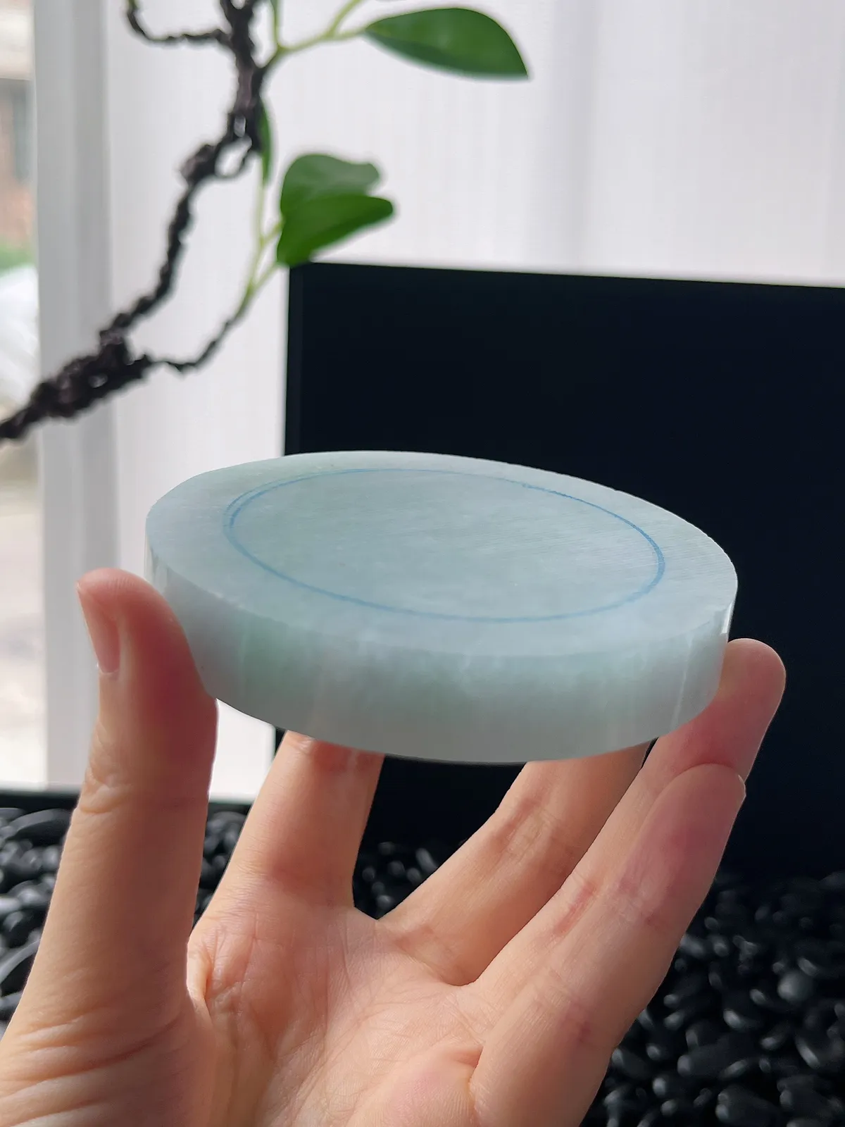 翡翠镯饼，⭕️正圈最大做60，圆条最大做56