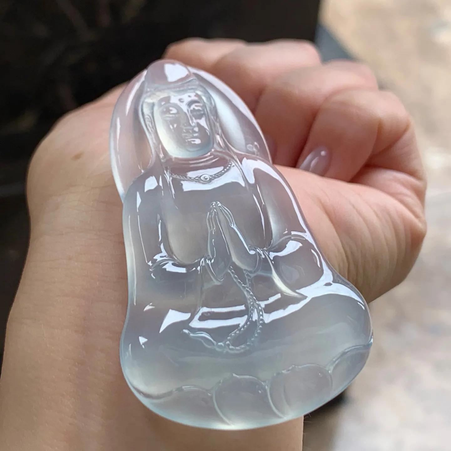 冰种观音
种老水足 大气