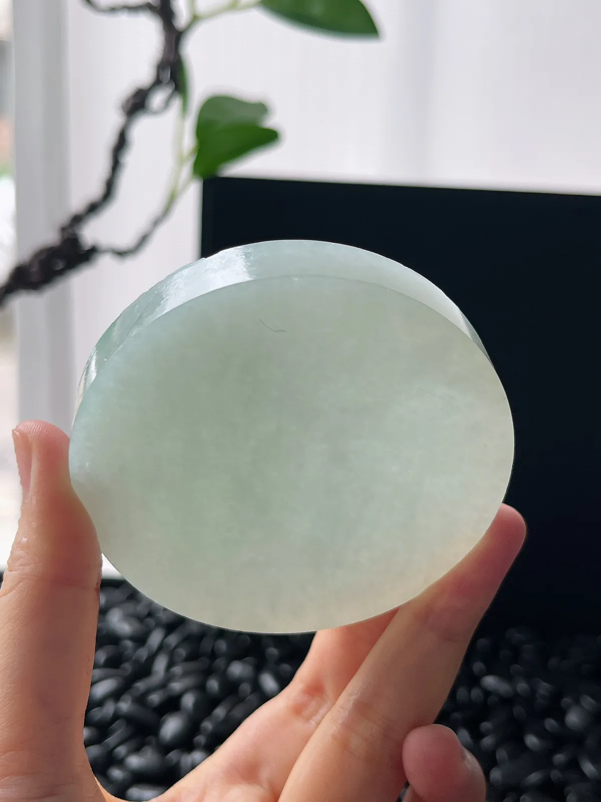翡翠镯饼，⭕️正圈最大做53，圆条最大做49