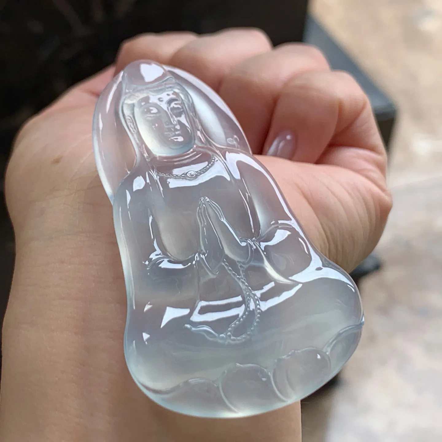 冰种观音
种老水足 大气