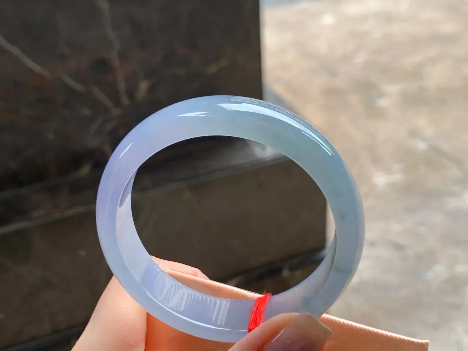 冰紫手镯
种好54.7/15.2/7mm