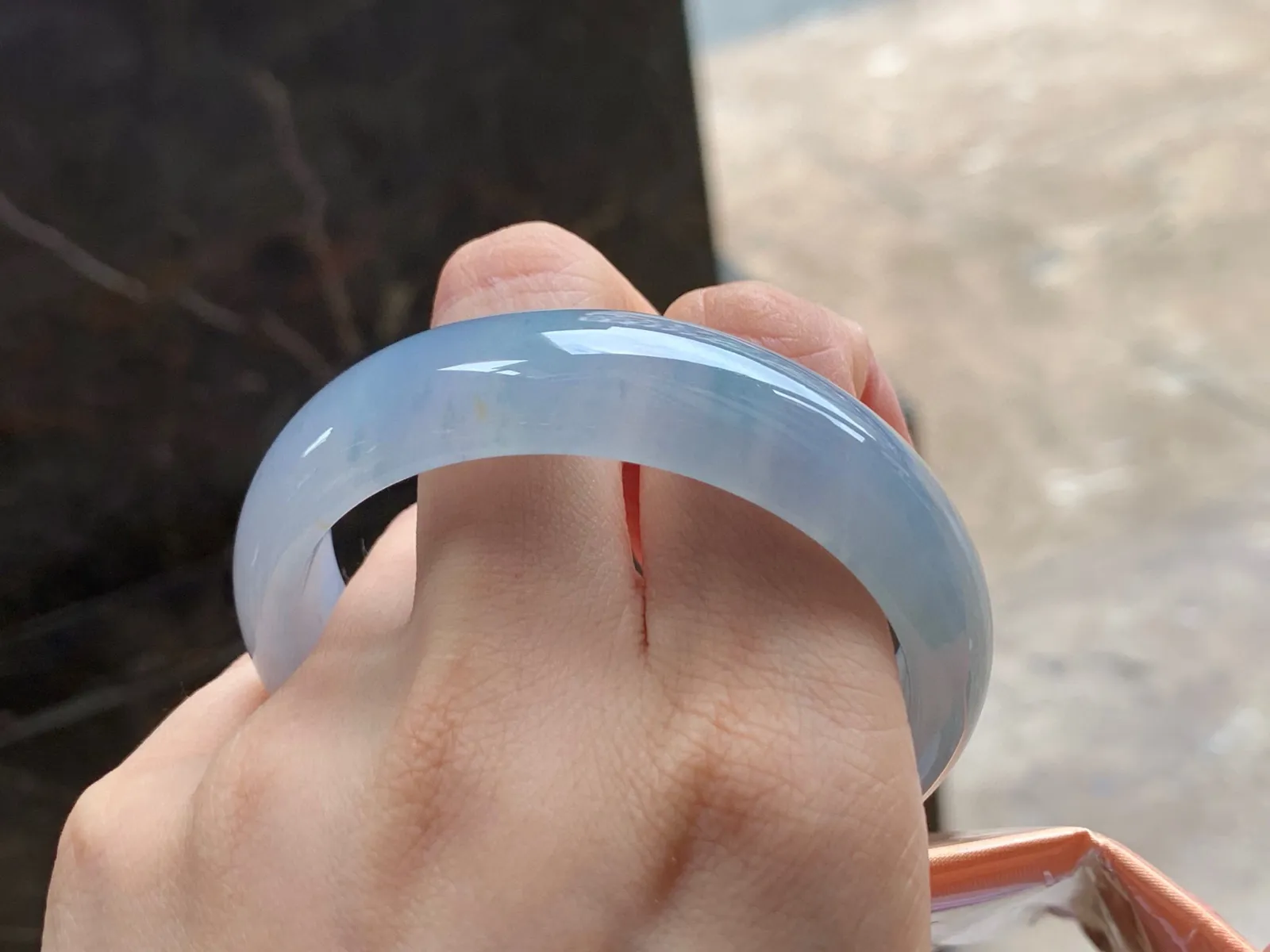冰紫手镯
种好54.7/15.2/7mm