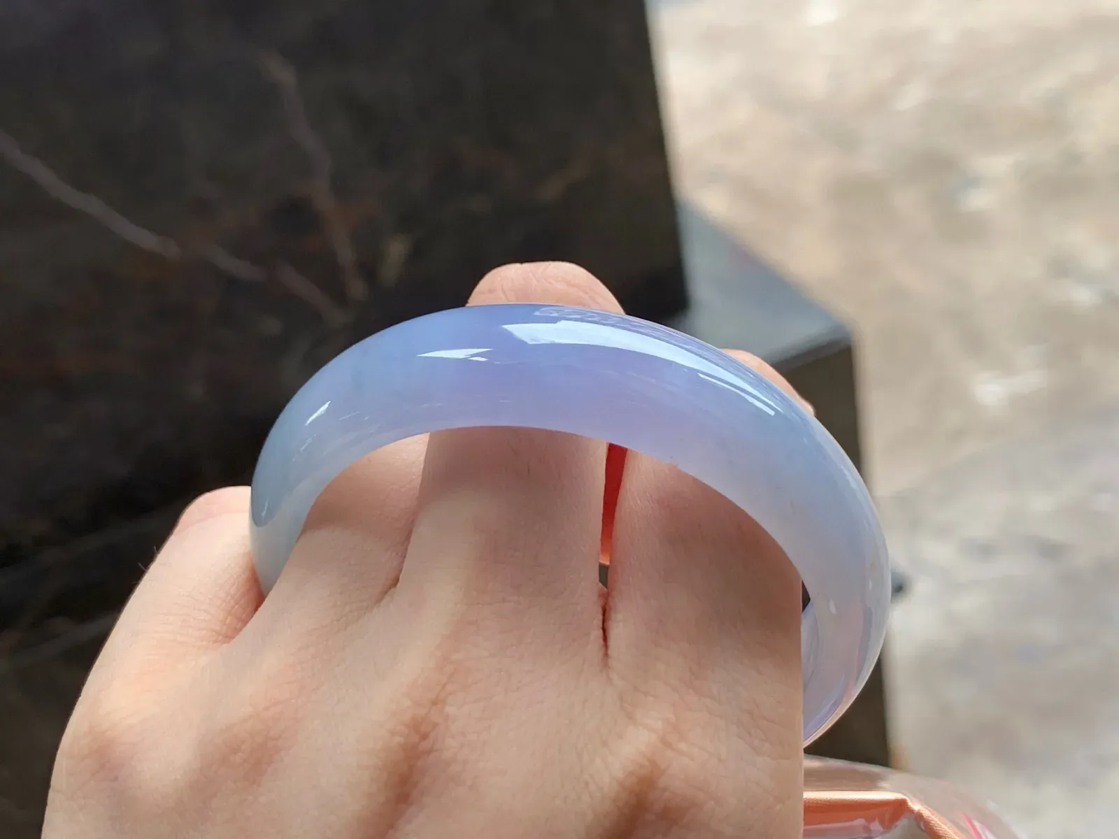 冰紫手镯
种好54.7/15.2/7mm
