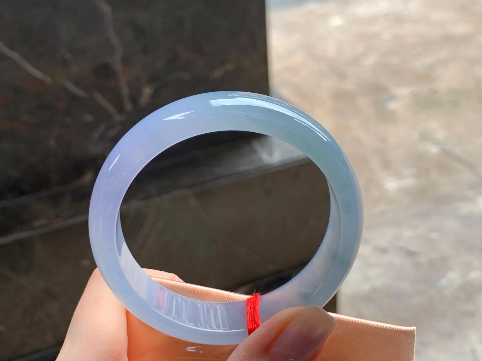 冰紫手镯
种好54.7/15.2/7mm