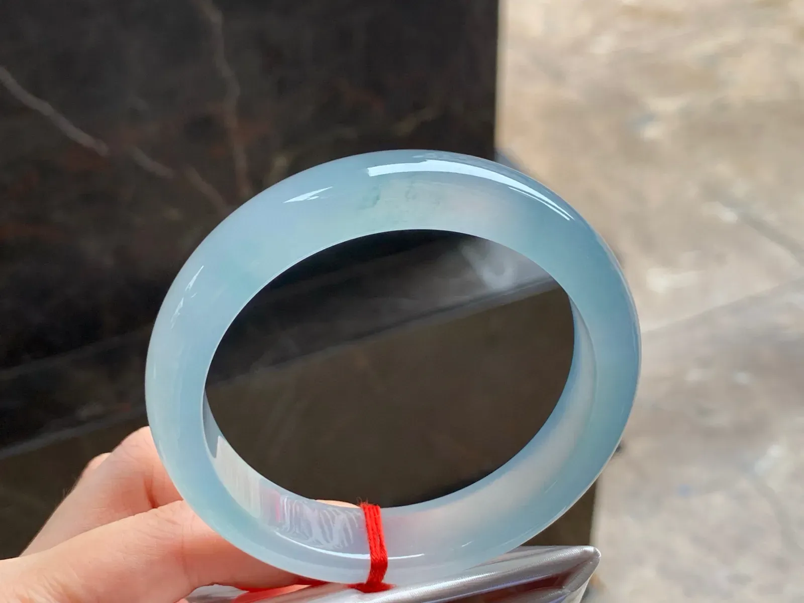 冰种手镯
种老58.8/14.2/8.8mm