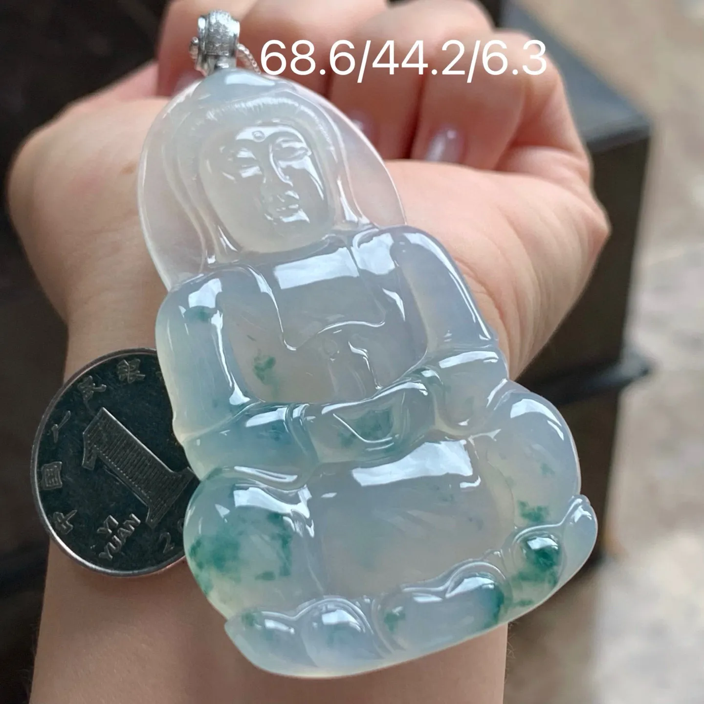 冰飘花观音
大气 金扣