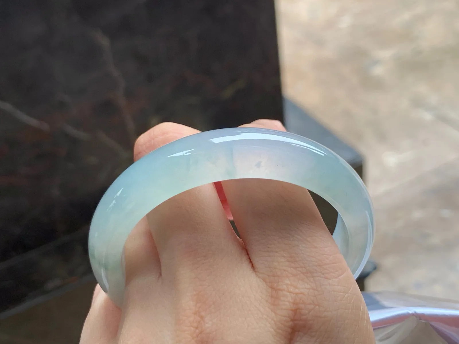 冰种手镯
种好水足 56/12.6/8.5mm