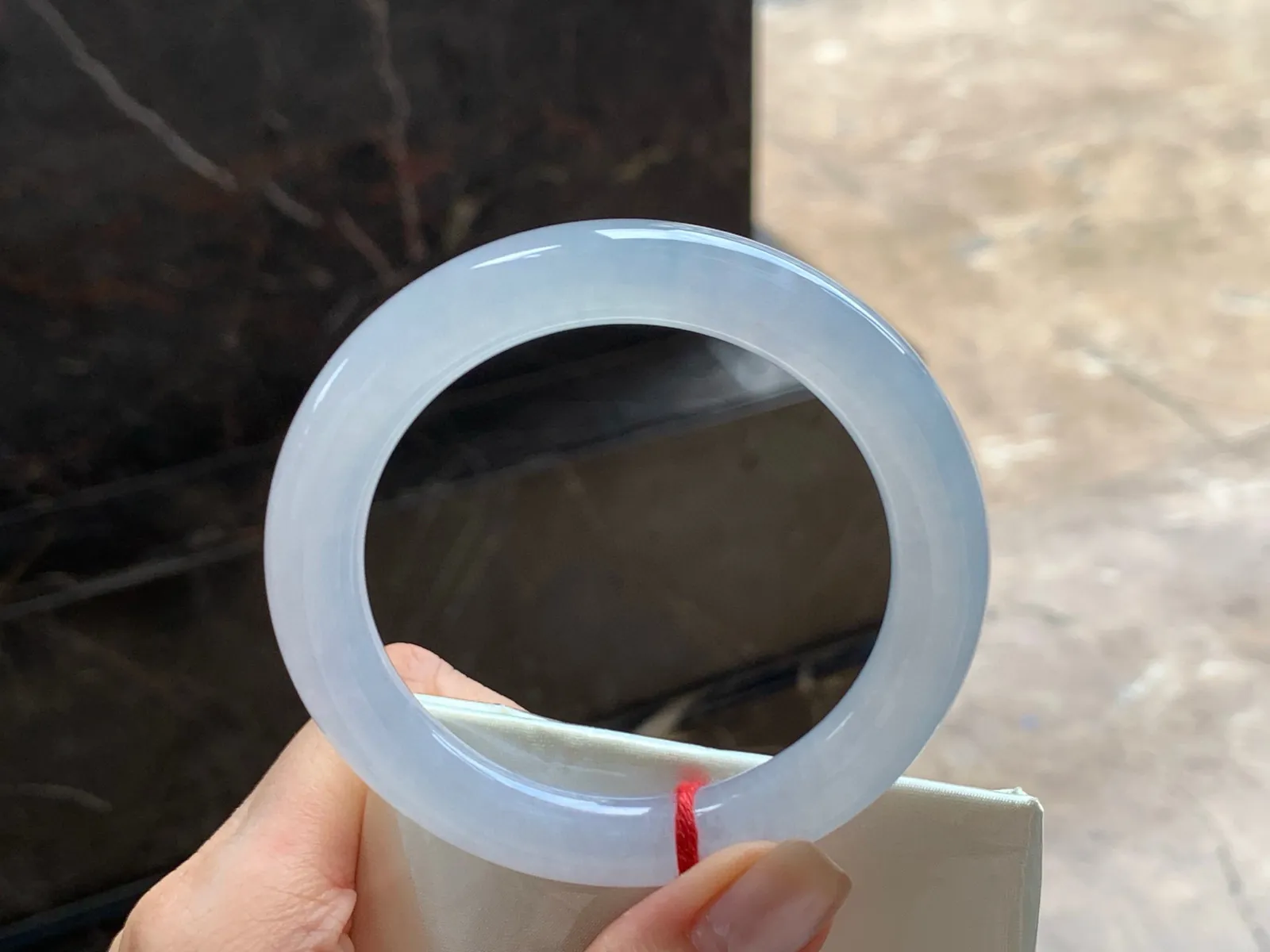冰种福镯
种好水足 55.6/9.6/10mm