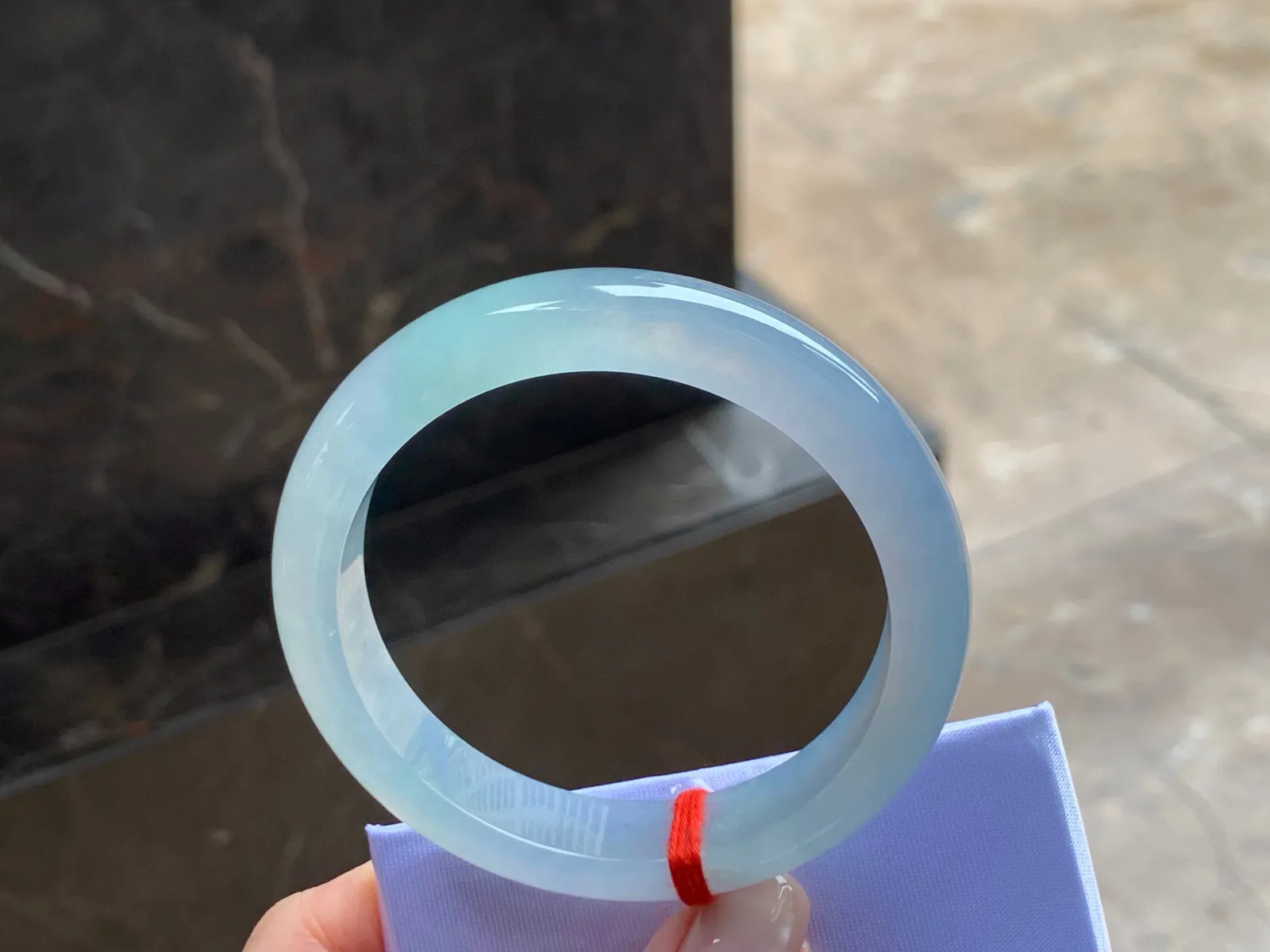 冰种手镯
种老水足 54.2/12/8.5mm