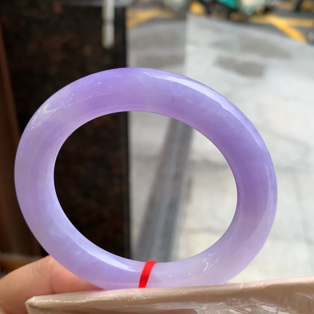 圆条满色紫罗兰 天然晶体结构 尺寸:54.4/10.9 实物紫淡些🥰🥰