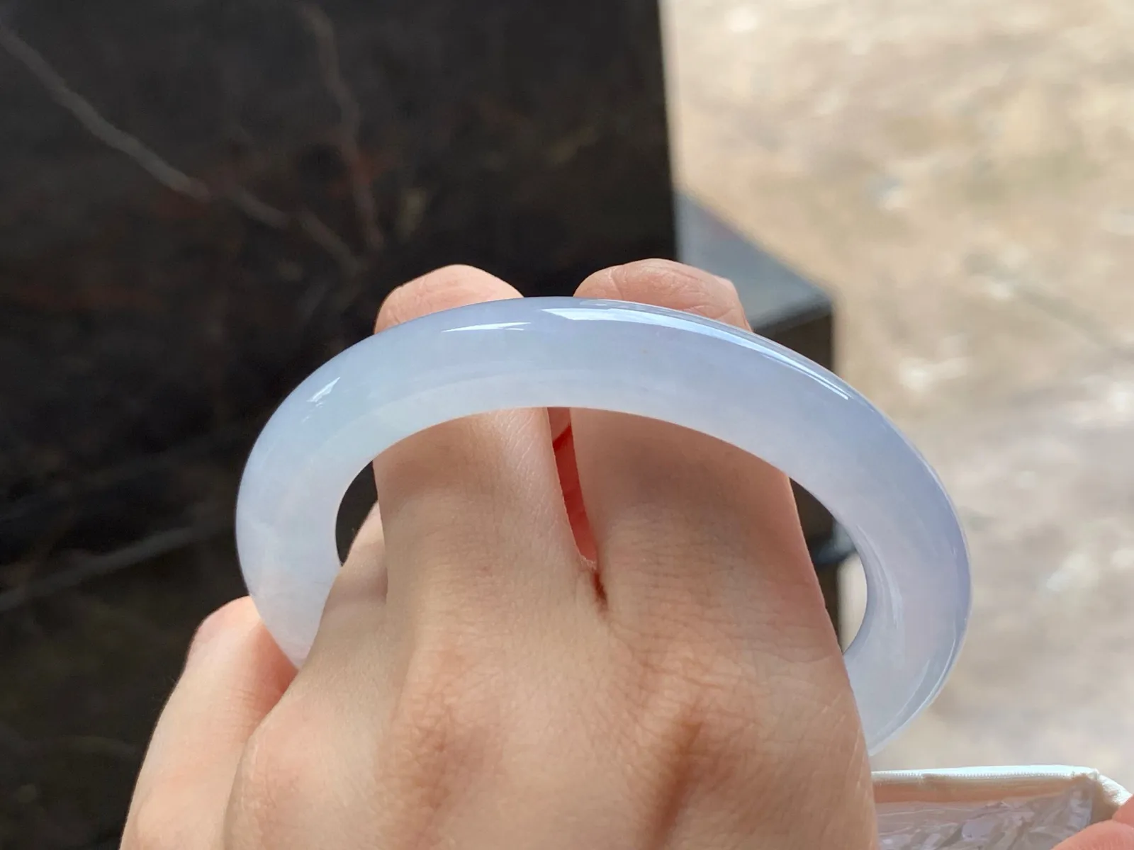 冰种福镯
种好水足 55.6/9.6/10mm
