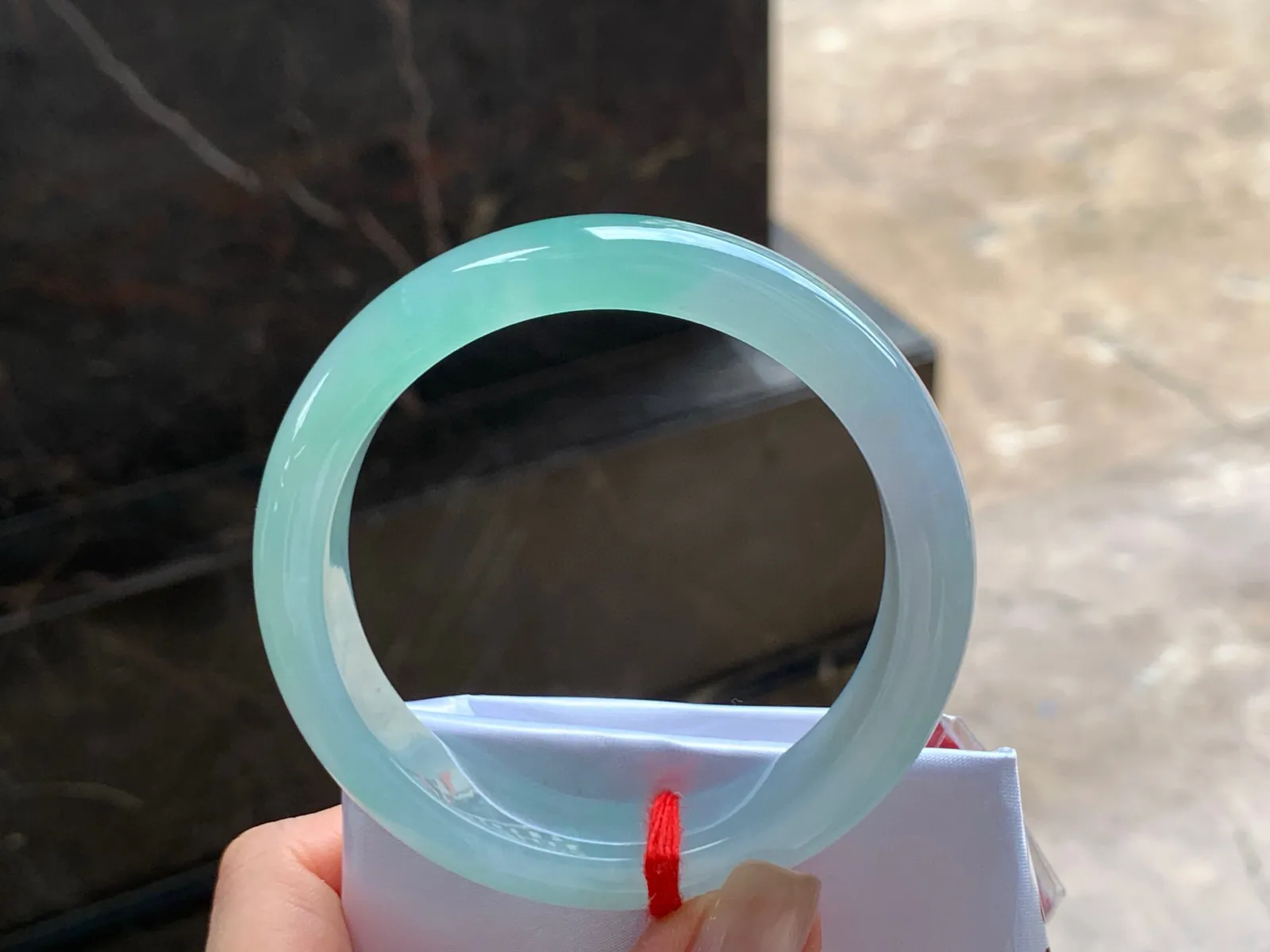 冰晴手镯
种老54.6/13/8.8mm