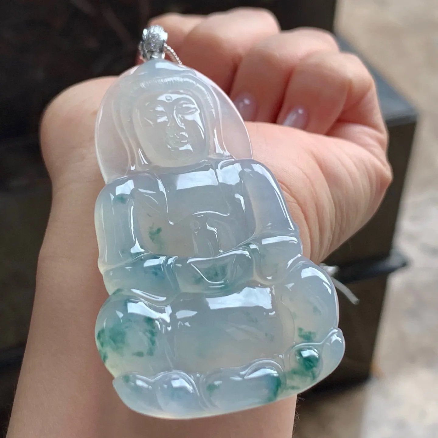 冰飘花观音
大气 金扣