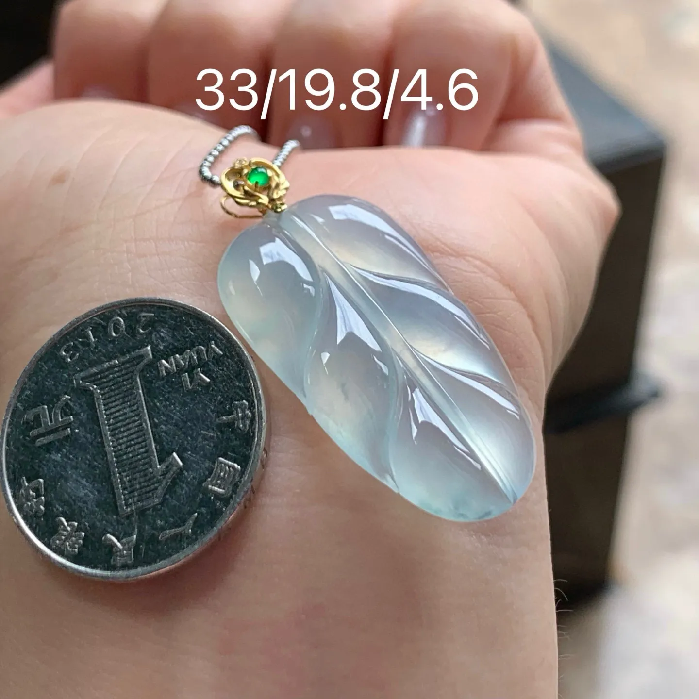 冰种玉叶
清爽 金扣
