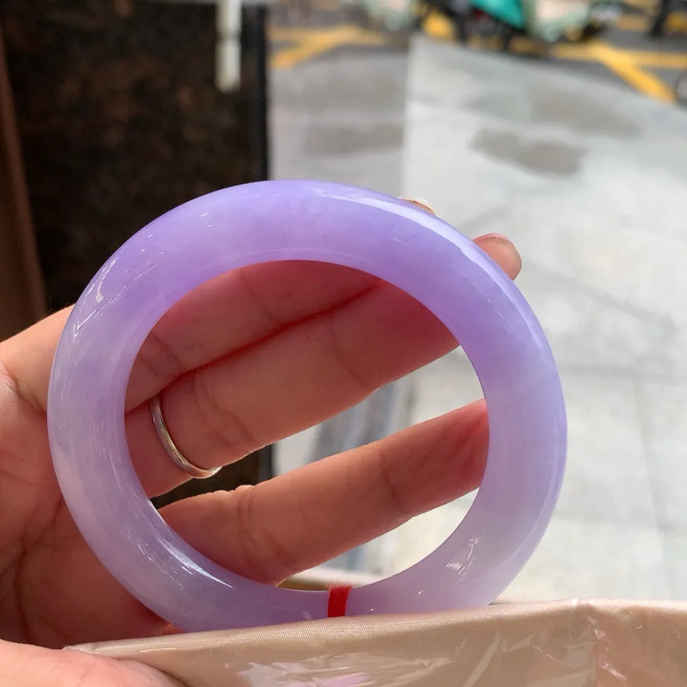 圆条满色紫罗兰 天然晶体结构 尺寸:54.4/10.9 实物紫淡些🥰🥰