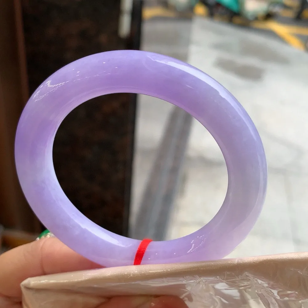 圆条满色紫罗兰 天然晶体结构 尺寸:54.4/10.9 实物紫淡些🥰🥰