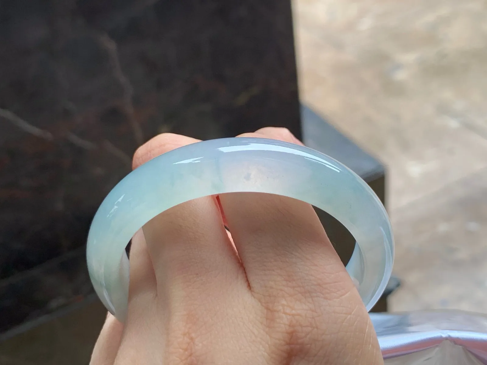 冰种手镯
种好水足 56/12.6/8.5mm