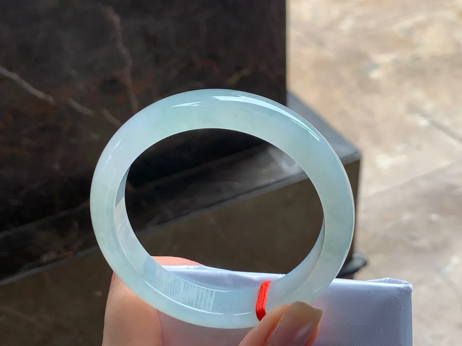 冰种手镯
种好水足 56/12.6/8.5mm