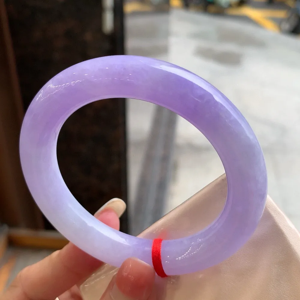 圆条满色紫罗兰 天然晶体结构 尺寸:54.4/10.9 实物紫淡些🥰🥰