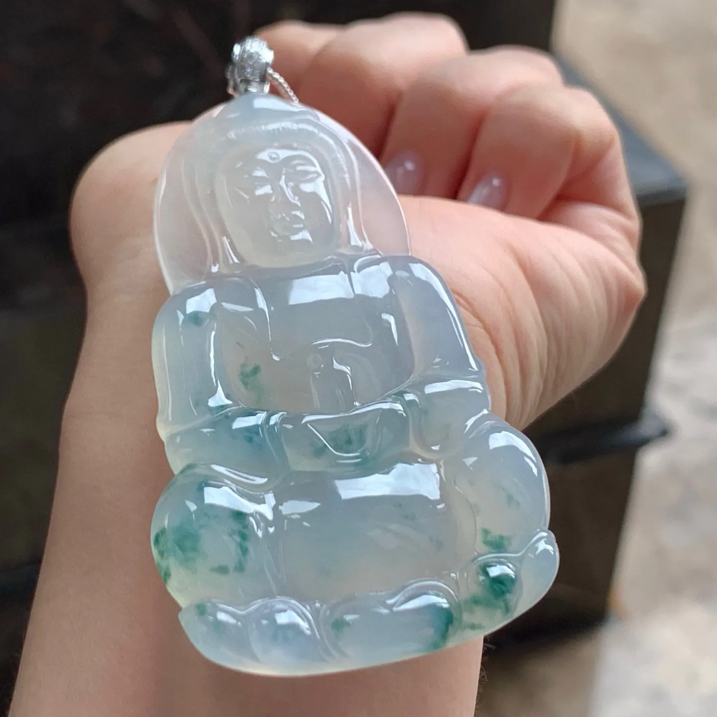冰飘花观音
大气 金扣