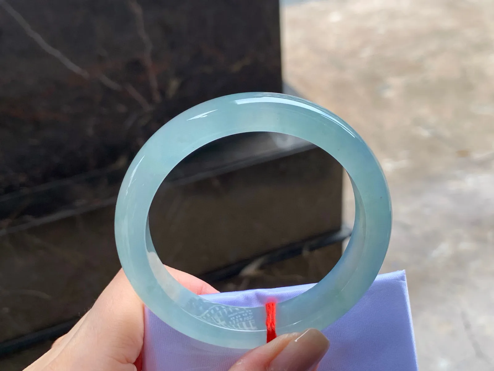 冰种晴底手镯
种老55.6/13/8.6mm