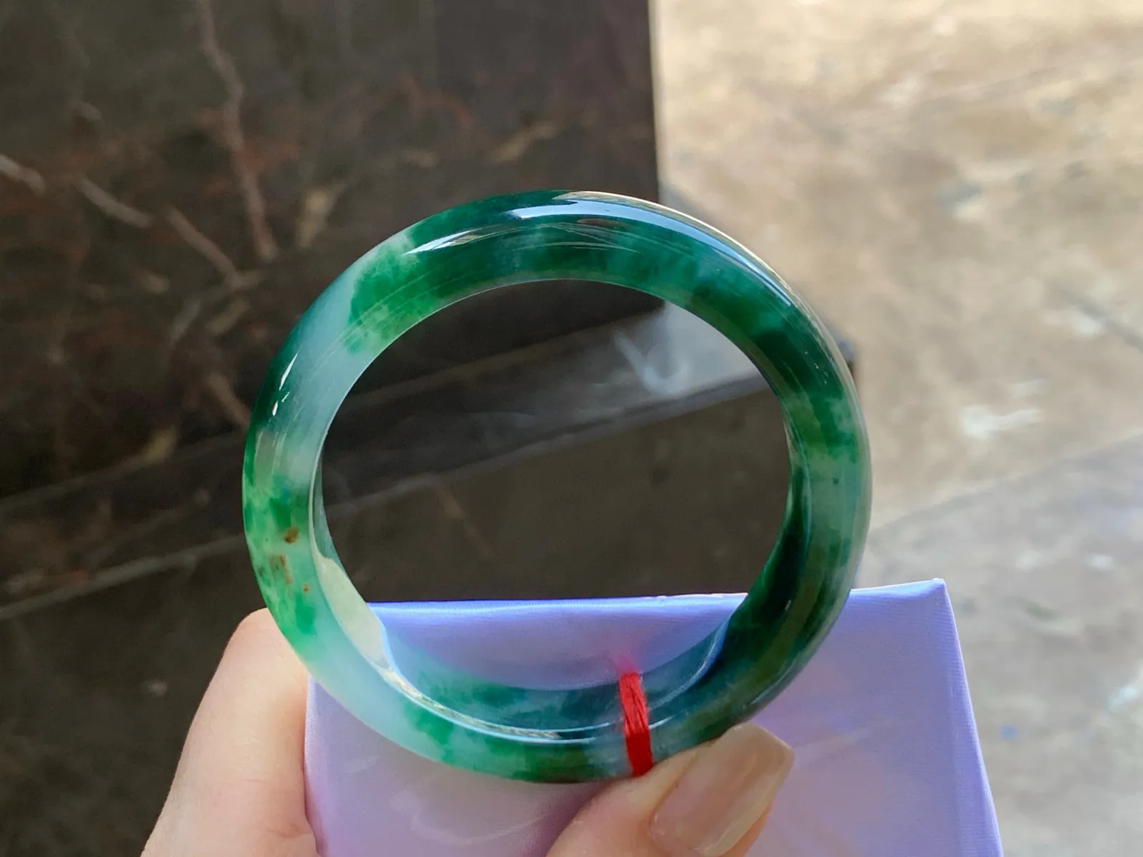 冰飘色手镯
种好 51.5/12.3/7.8mm