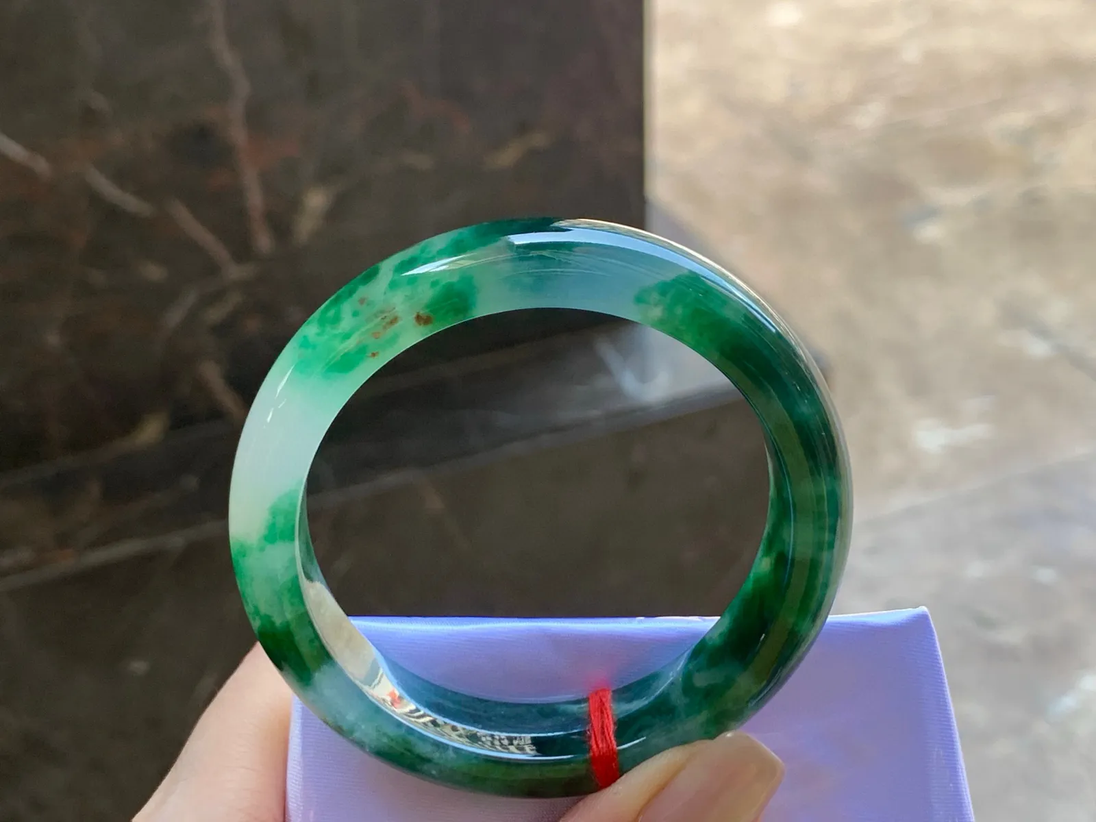 冰飘色手镯
种好 51.5/12.3/7.8mm