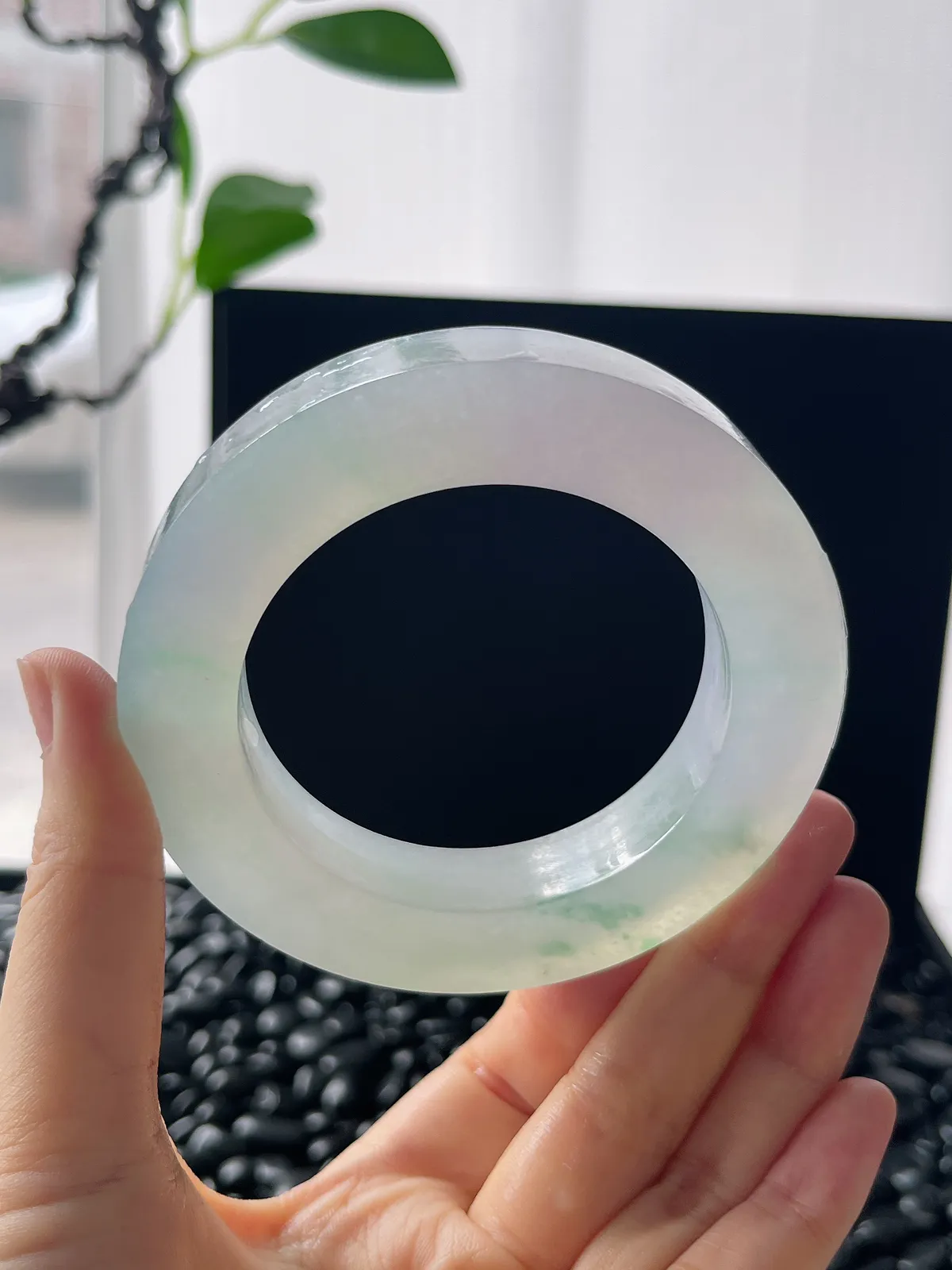 翡翠镯饼，⭕️正圈最大做63，圆条最大做59；最小做54.8
