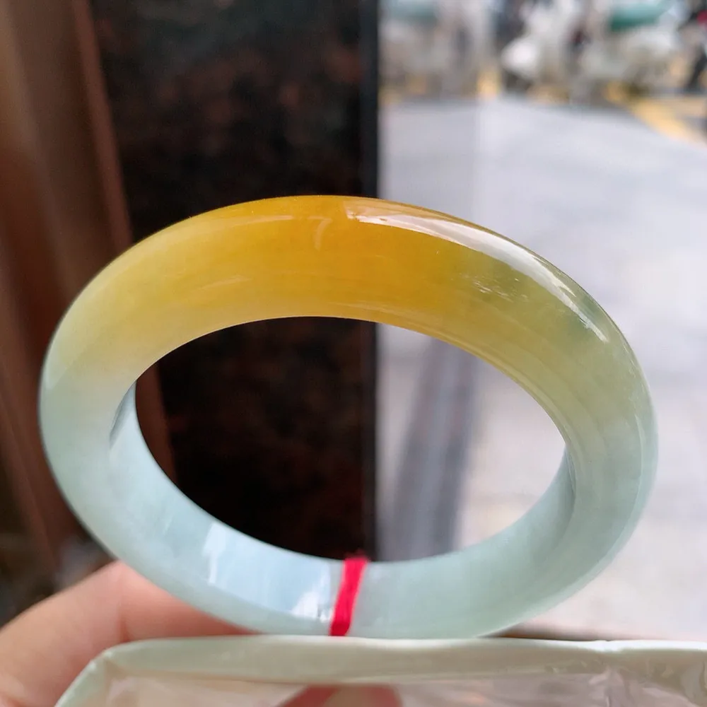 正圈一大节蜜糖黄 无瑕 尺寸:57.2/11.7/9.9 超值