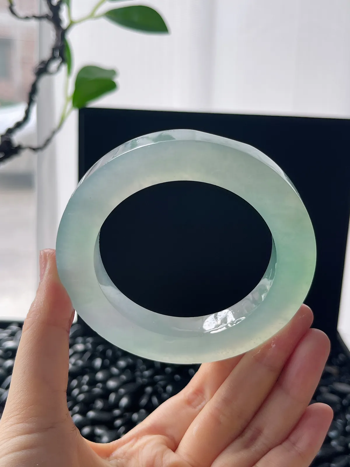 翡翠镯饼，⭕️正圈最大做65，圆条最大做61；最小做57.7